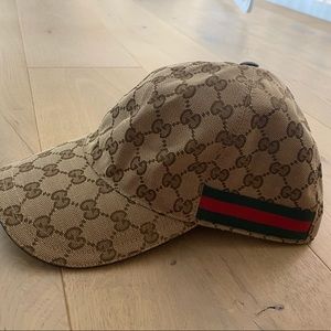 Gucci hat worn just a few times!